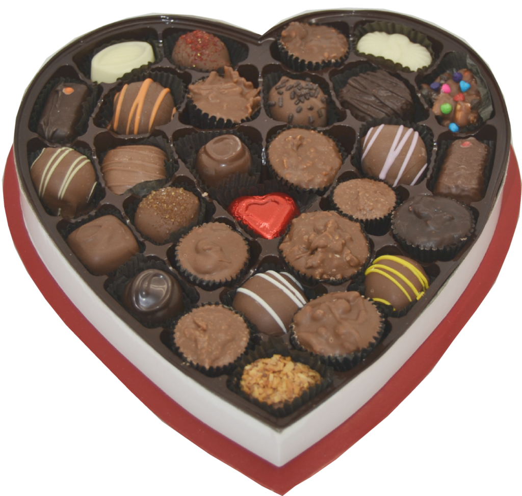 Large Heart Box of Chocolates | Mary's Cakery and Candy Kitchen