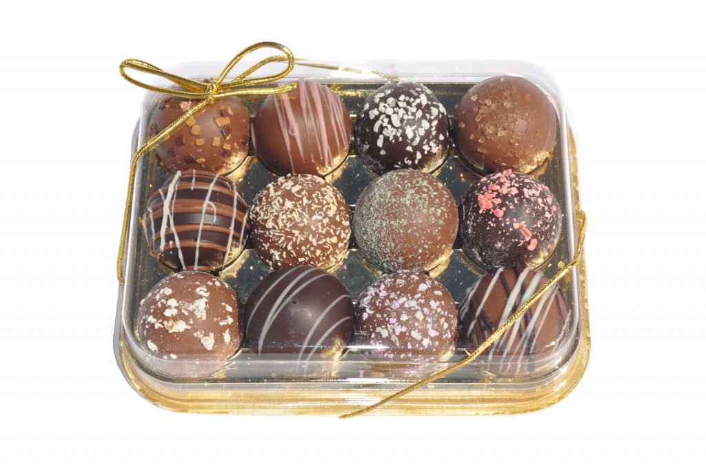 12 Piece Boxed Truffles Marys Cakery And Candy Kitchen 9321