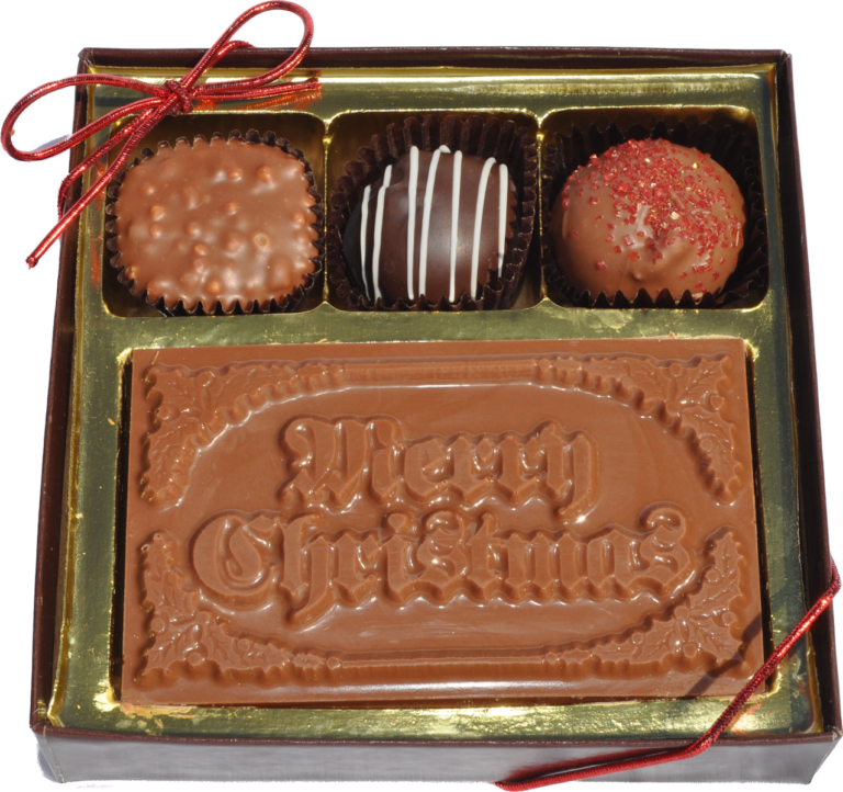 Mixed Chocolates With Message Card Marys Cakery And Candy Kitchen 8809